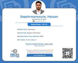 درخشش پژوهشگر دانشکده علوم و فناوری های راهبردی در جمع ۲ درصد دانشمندان پراستناد جهان در سال 2026